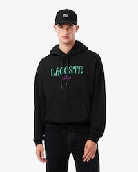 Men's Loose Fit Embroidered Hoodie