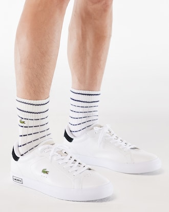 Men's Powercourt Leather Sneakers