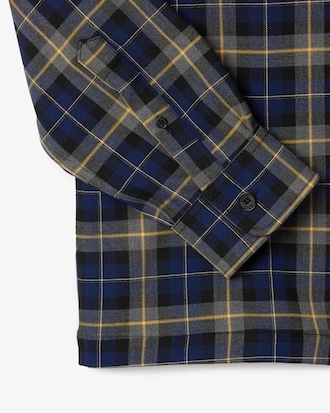 Men's Oversized Checkered Overshirt