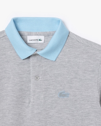 Kids' Colorblock Piqué Polo