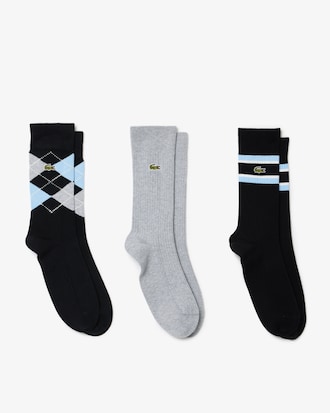Unisex 3-Pack Cotton Socks Gift Set