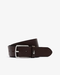 Grained Leather Belt
