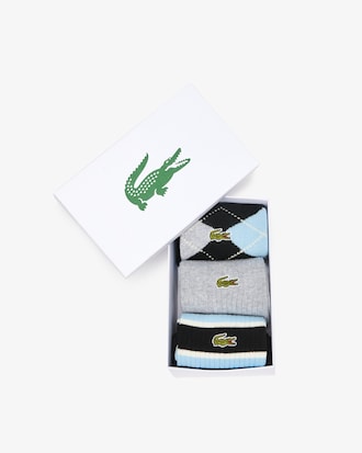 Unisex 3-Pack Cotton Socks Gift Set