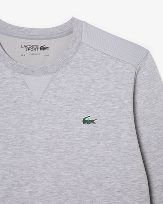 Men's Mesh Panel Sweatshirt