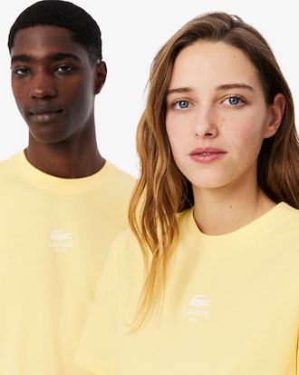 Unisex Signature Print Cotton T-Shirt