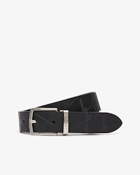 Smooth Leather Belt & Buckle Gift Set