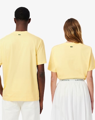 Unisex Signature Print Cotton T-Shirt