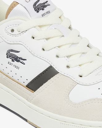 Women's T-Clip Set Leather Sneakers