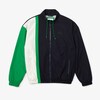 Navy Blue / White / Green