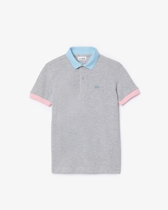 Kids' Colorblock Piqué Polo