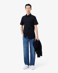 Men's 5-Pocket Straight Cut Indigo Jeans