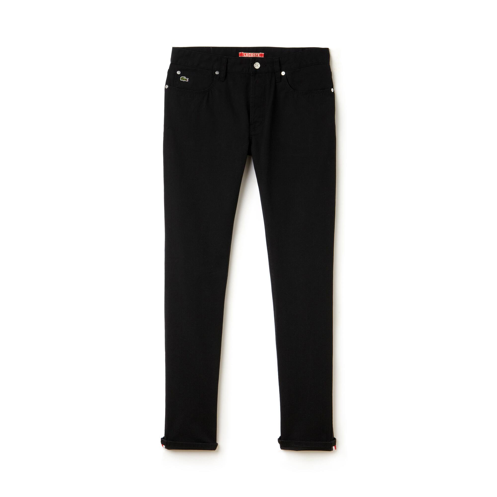 Men's Lacoste L!VE Denim Canvas Jeans