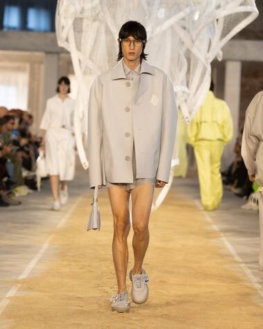 Look del desfile Lacoste FW24