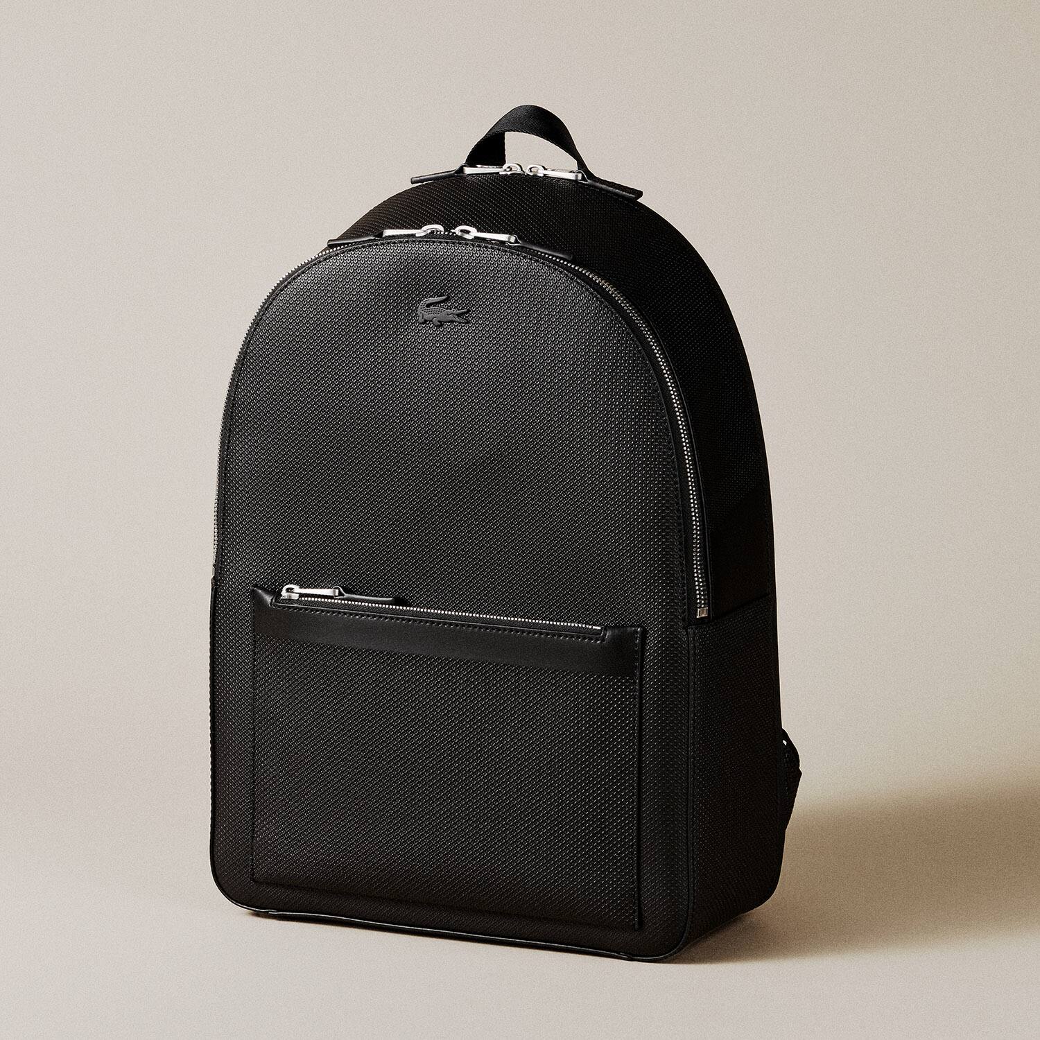 Chantaco Piqué Leather Backpack - Backpacks - New In 2026 | Lacoste