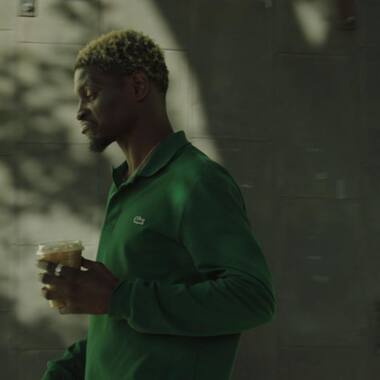 Lacoste classic long sleeve polo shirt green