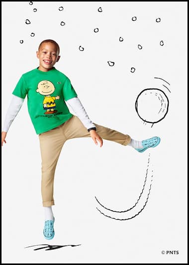 Sweatshirts with Peanuts characters