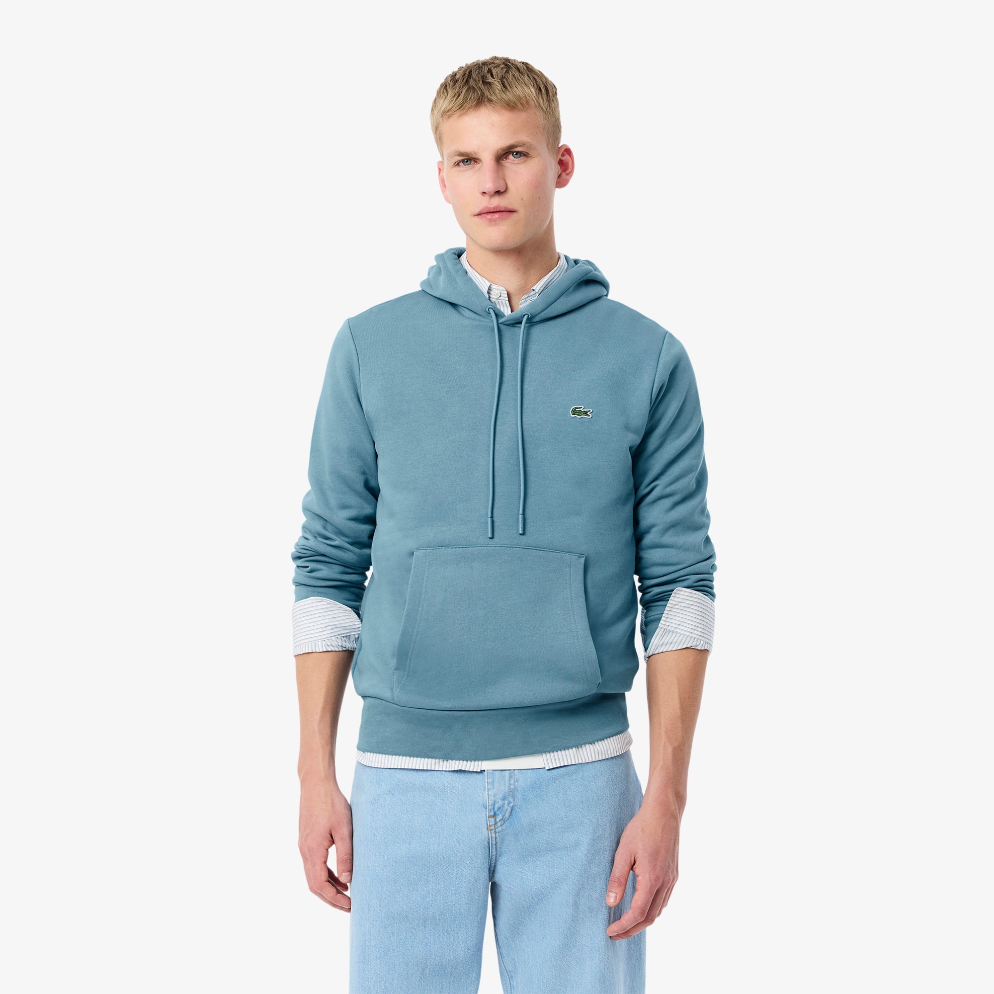 パーカー・フーディ LACOSTE Men Hoodies SH9905 C7Z Blue Men's hoodies & sweatshirts | Lacoste US