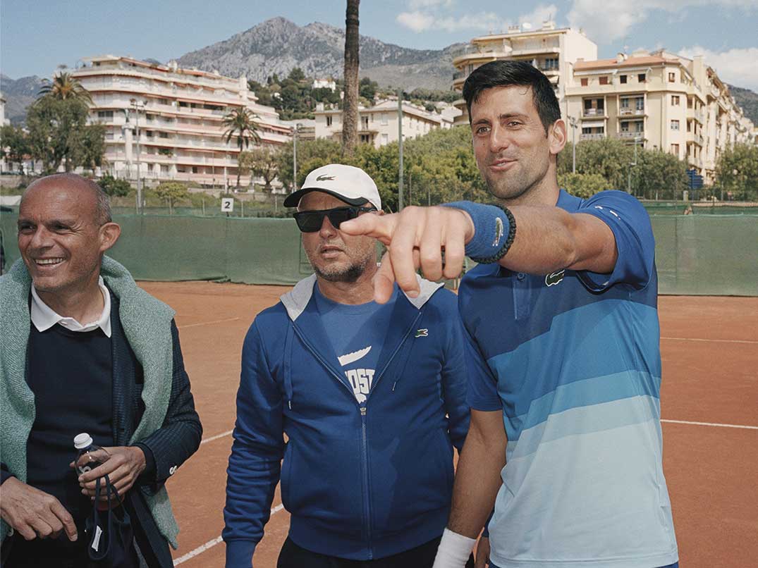 djokovic lacoste collection