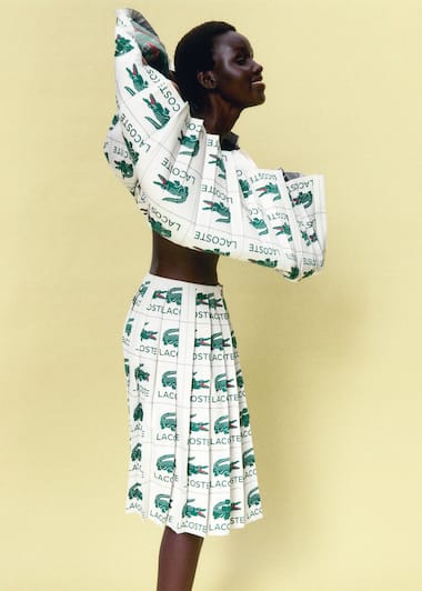 Lacoste Embroidery Collection by Lacoste and Maison Lemarié