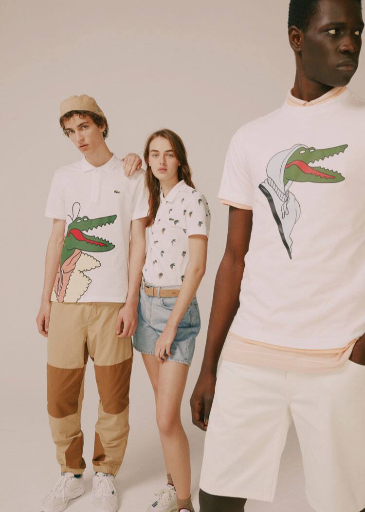 即完売品　Lacoste x Jeremyville CROCO SERIES Lacoste