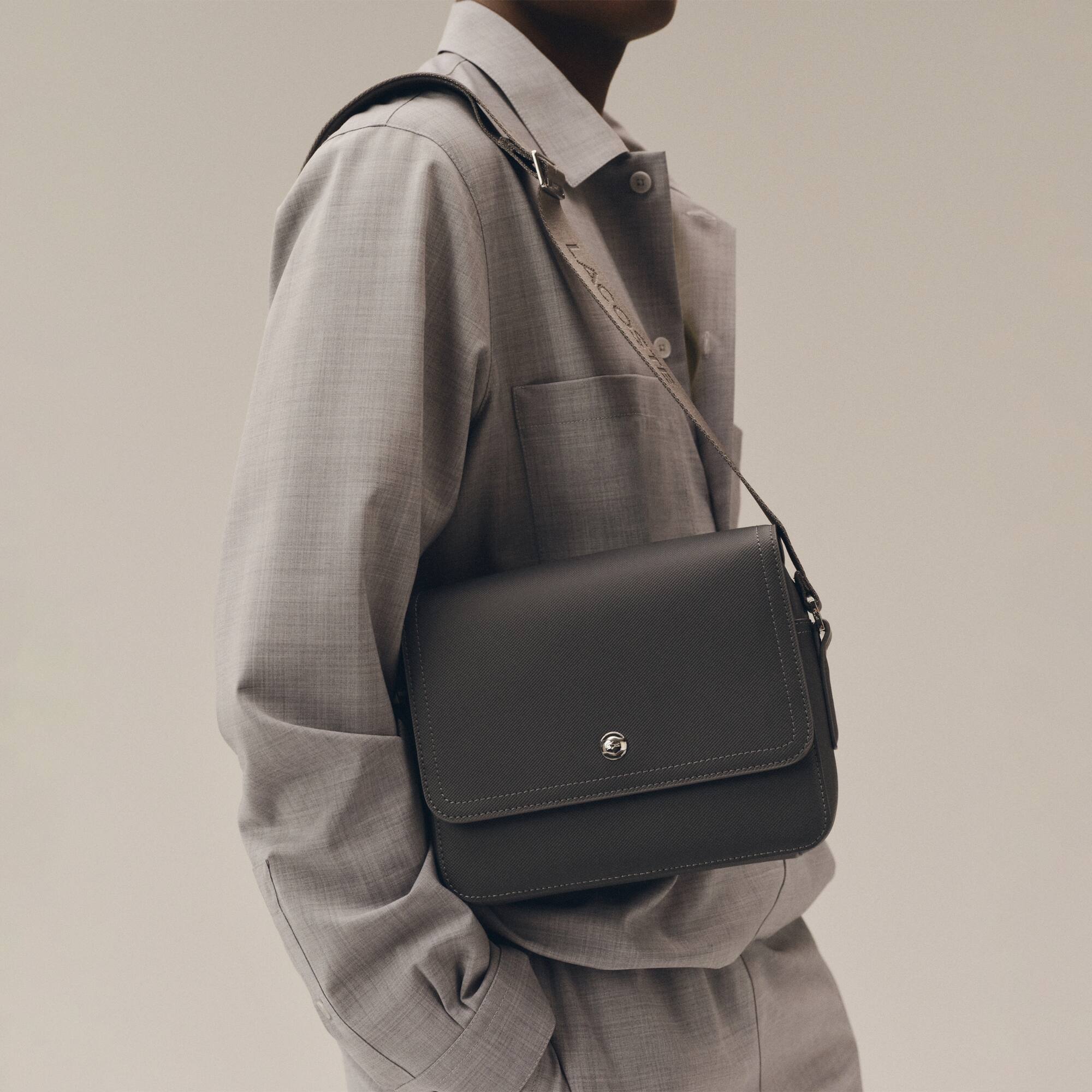 Langon Vertical Petit Piqué Satchel - Bags - New In 2026 | Lacoste
