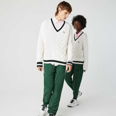 Unisex LIVE Wool Blend V-neck Sweater