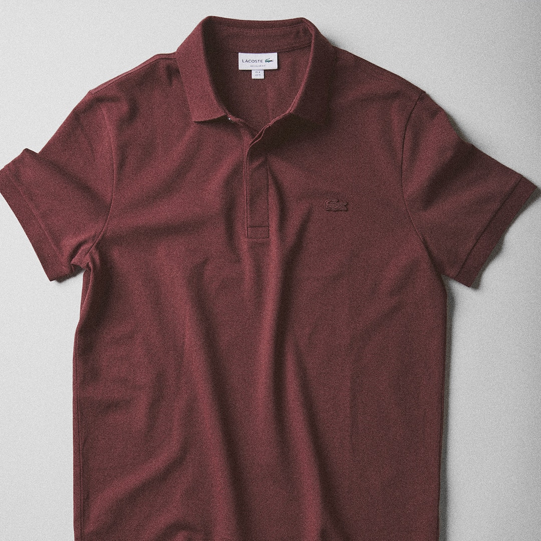 Men's Regular Fit Paris Stretch Piqué Polo