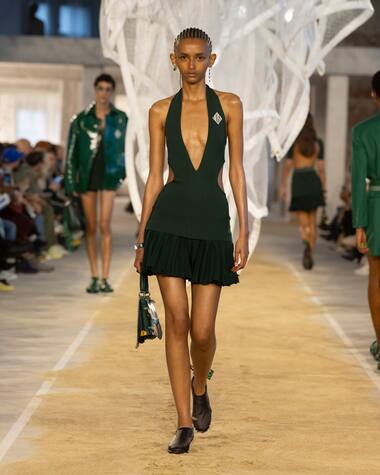 Look del desfile Lacoste FW24