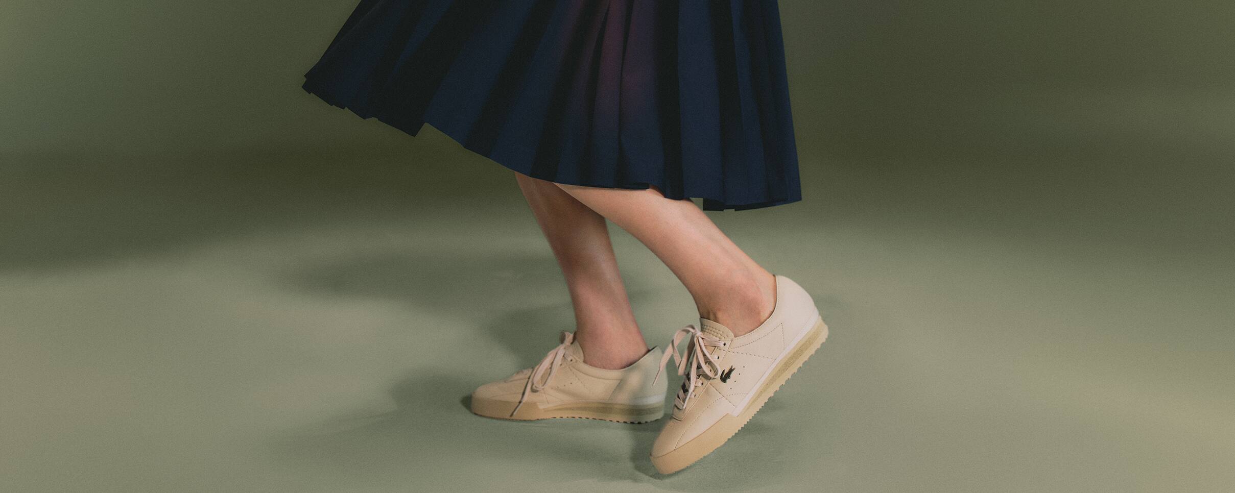 Women's Straight Mid-Length Denim Skirt - Dresses & Skirts