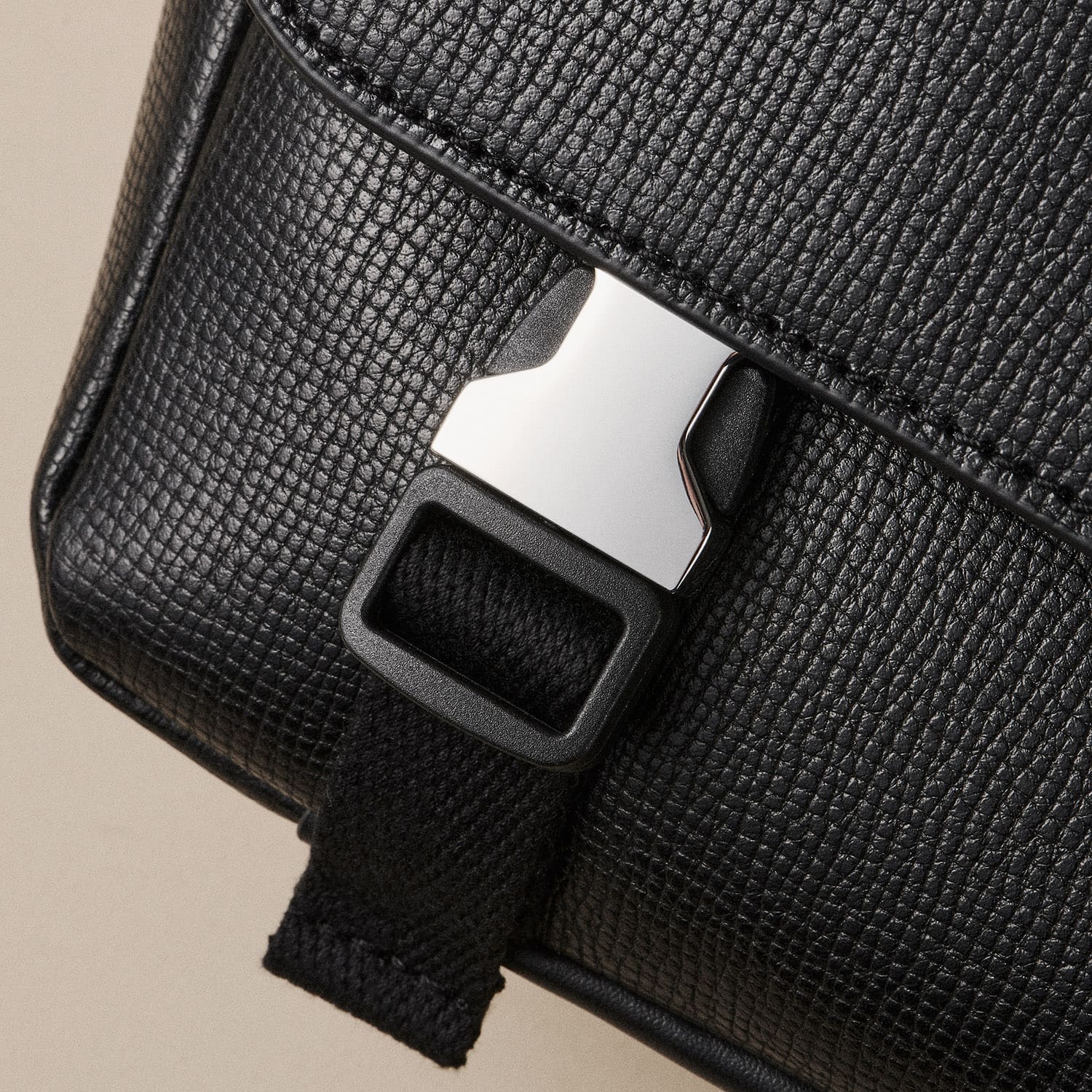 Ossian Flap Close Leather Satchel - Bags - New In 2026 | Lacoste