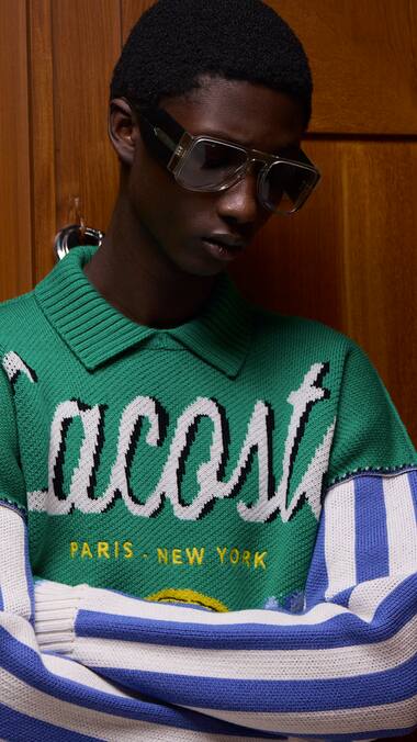 Inspiration from the Lacoste fashion show