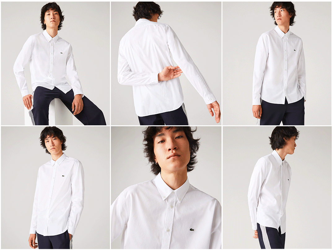 lacoste mens shirts