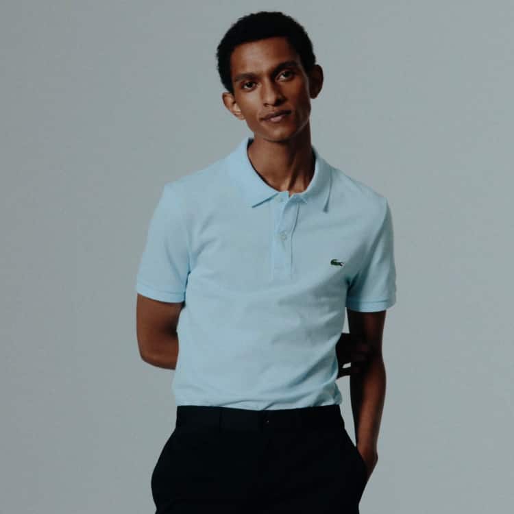 Men's Slim Fit L.12.12 Piqué Polo