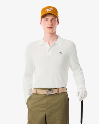 Men's Polo Collar Stretch Golf Sweater