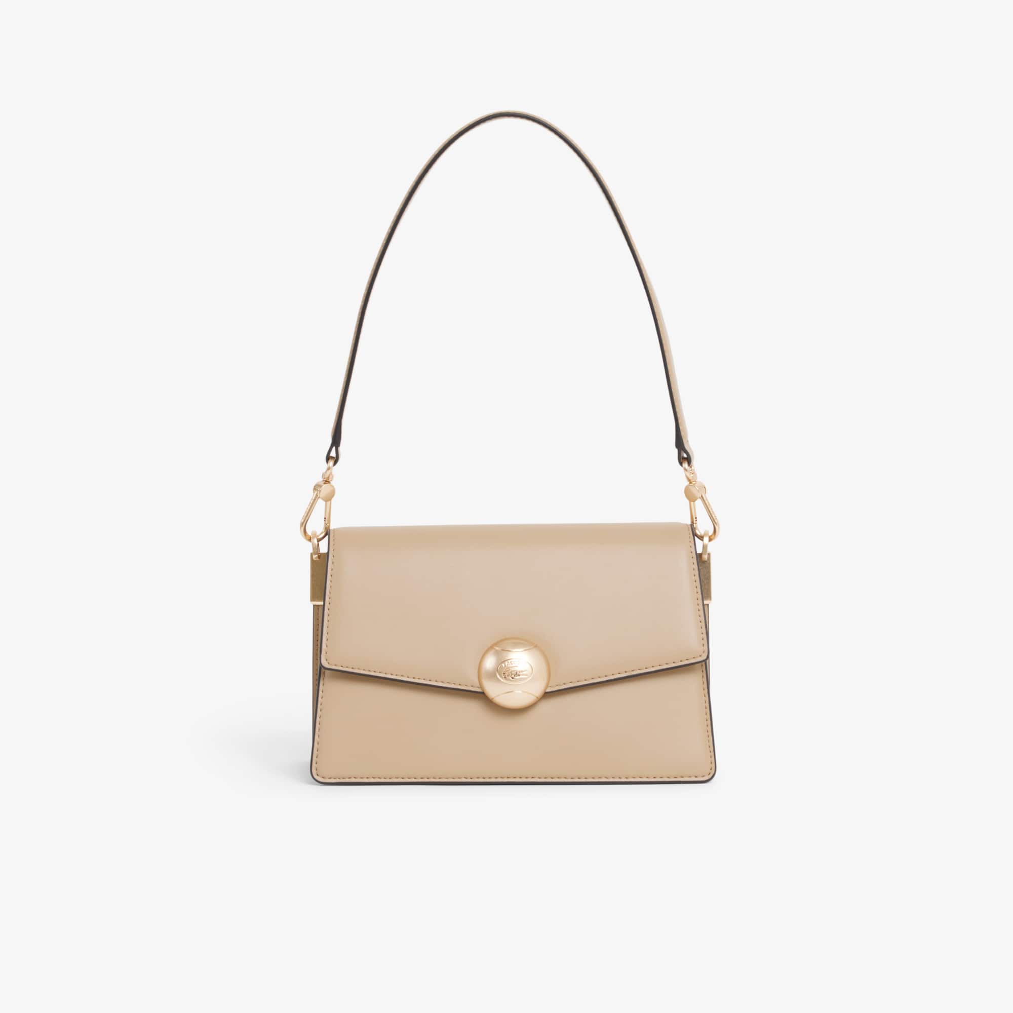Lacoste Medium Tennis Bliss Shoulder Bag - One Size In Sand