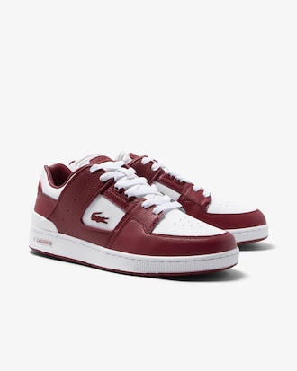 Sneakers para hombre Court Cage en piel con ojales