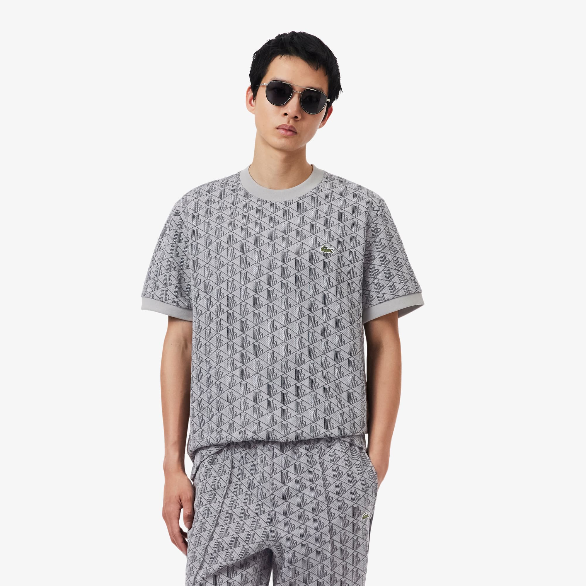 Lacoste Playera de Monogram
