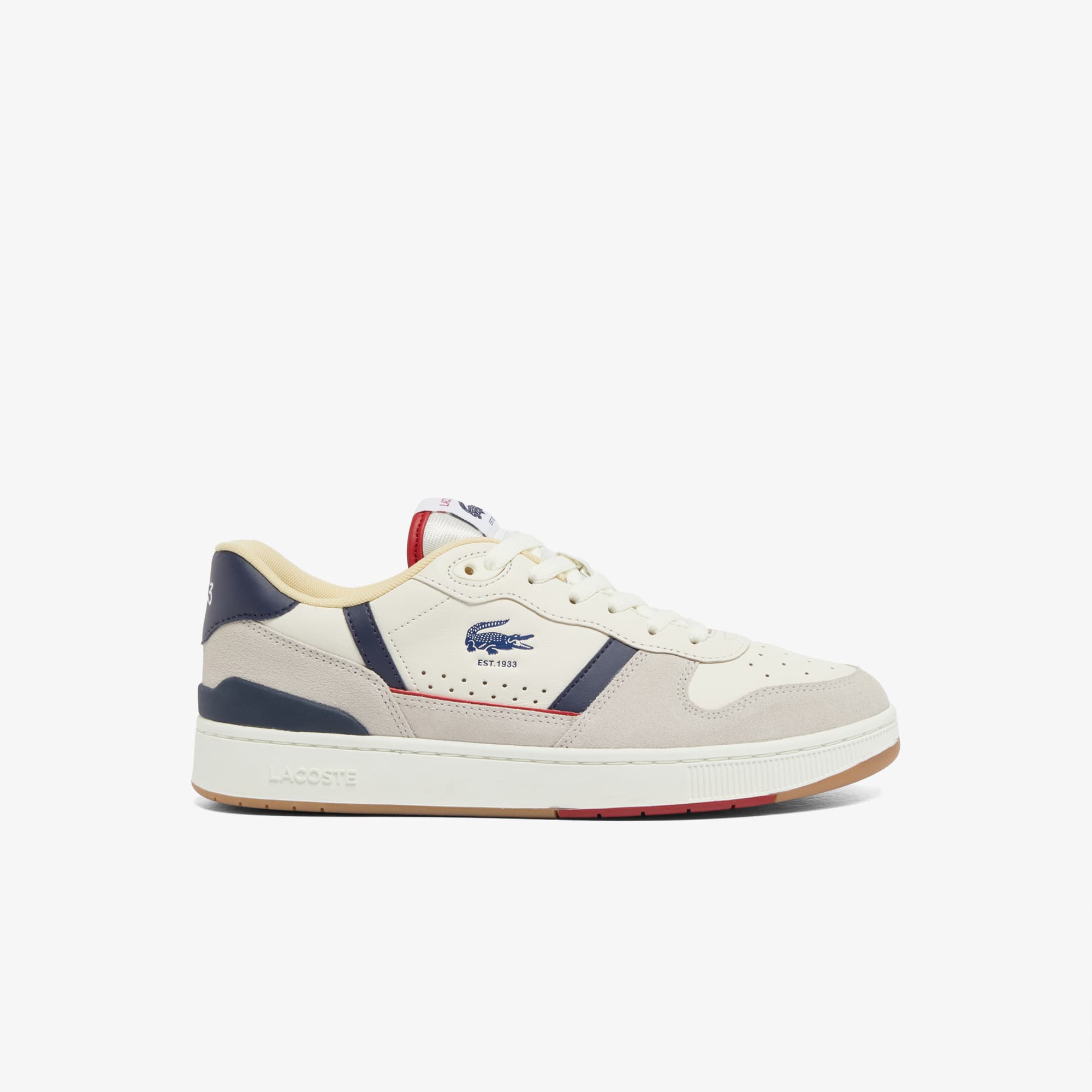 靴 AVEC CES FRERES by art comes first Men's T-Clip Set Leather Sneakers - Sneakers - New In 2026 | Lacoste