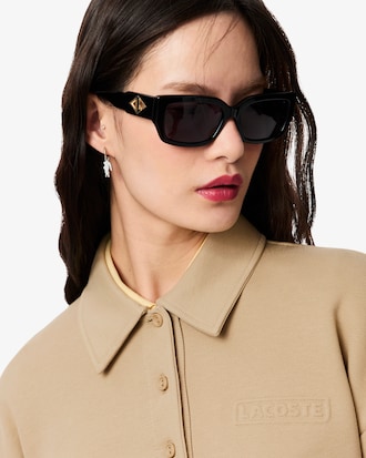 Women's Polo Collar Sweatshirt