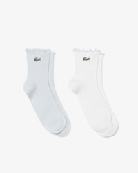 2-Pack Frilled Socks