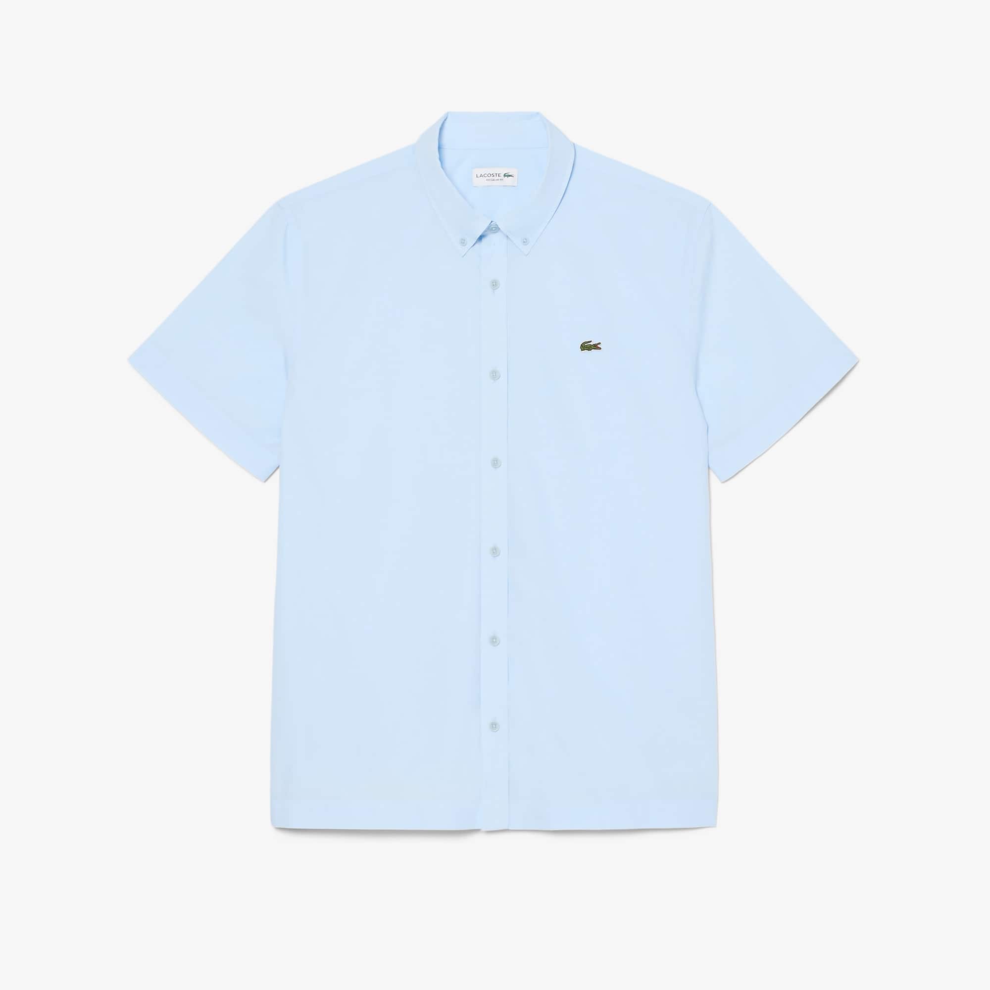 Regular Fit Short Sleeved Poplin Shirt