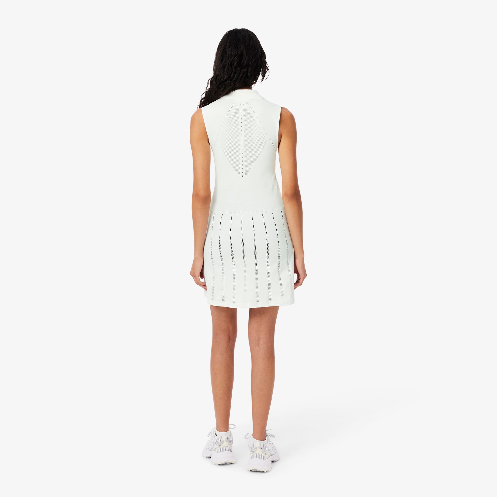 Lacoste｜DRESSES (Sports Stretch Dress (EF7451-X1J)) Women's Ultra Dry Tennis Dress with Removable Liner