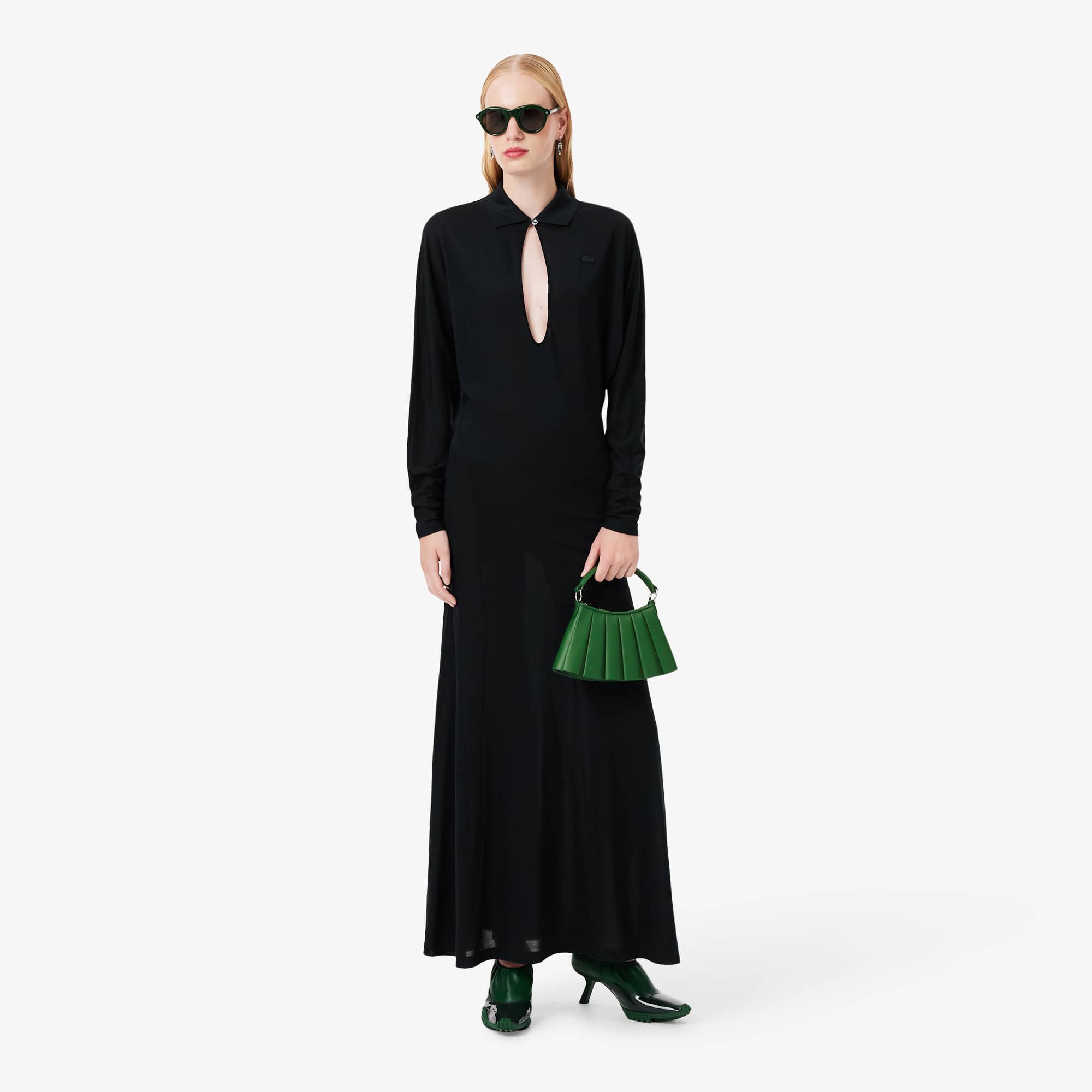 Lemonplet スエード調ロングジレ Mini Lenglen Leather Bag - Bags - New In 2026 | Lacoste