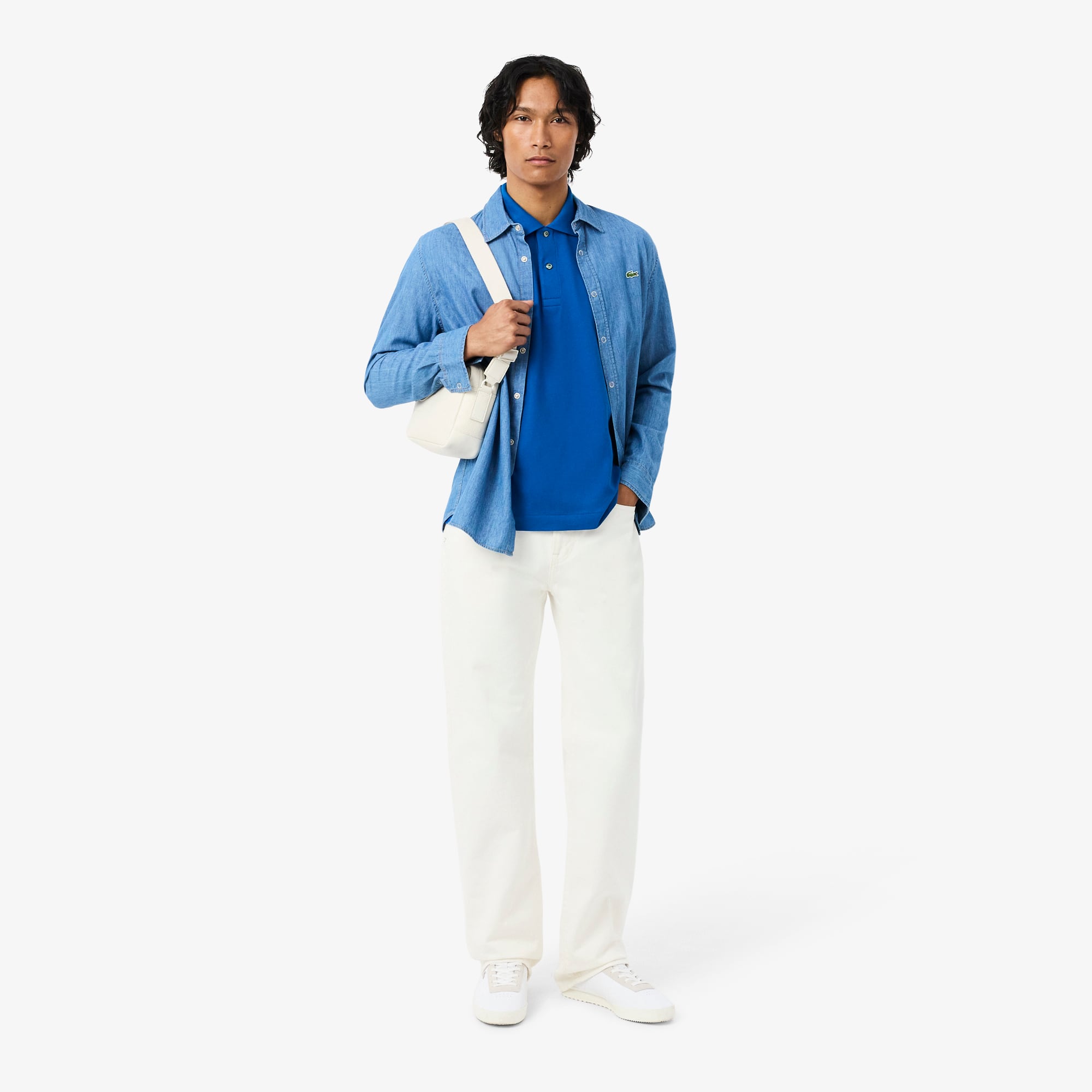 メンズウェア V12 LEOCOMO POLO Italy Edition Classic Fit L.12.12 Original Polo Shirt - Savoir