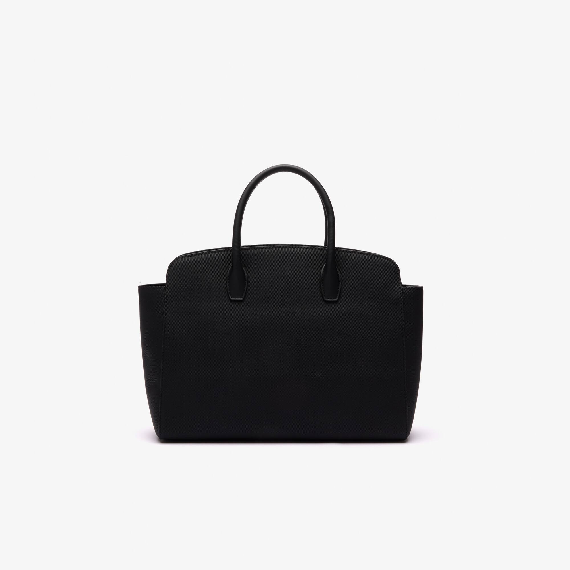 ★LACOSTE★ Women's Easy Tote Crossbody Bag Black NF3869Y55G Lacoste Women S eaSy Izzie Tote croSS Bag Nf3869y54n 000