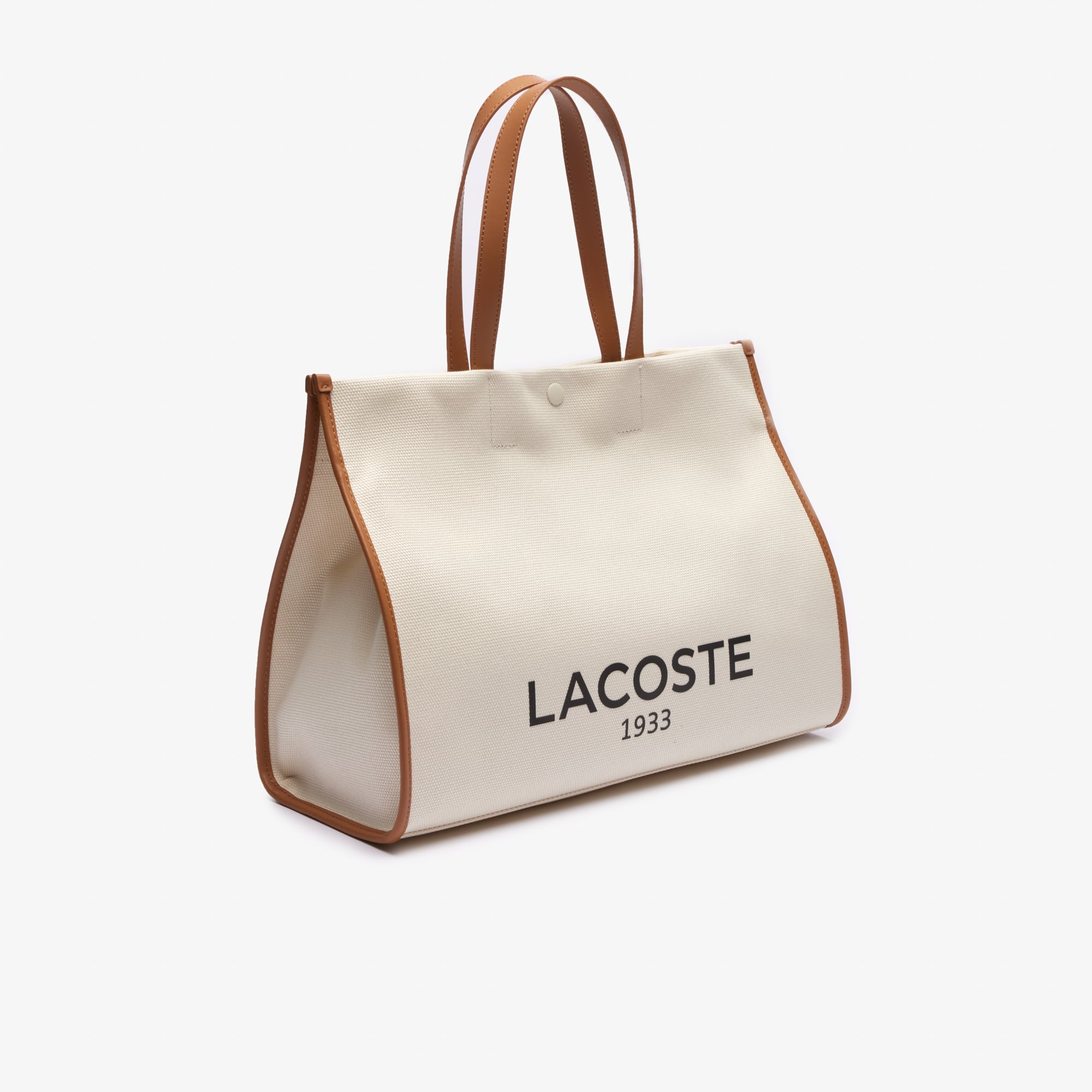 Large Heritage Canvas Tote - Bags - New In 2026 | Lacoste