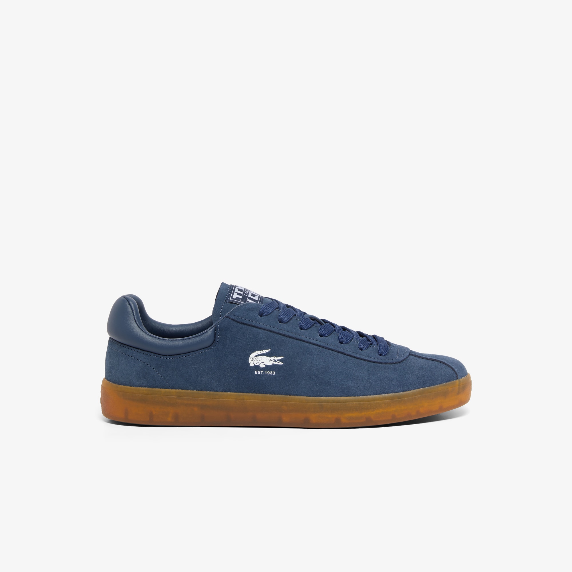 Lacoste Men's Baseshot Suede Sneakers - 8 In Blue
