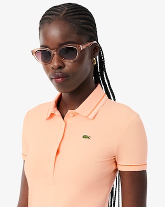 Women's L.12.D Slim Fit Trim Detail Polo