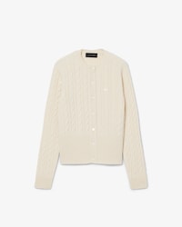 Runway Cashmere Cable Knit Cardigan