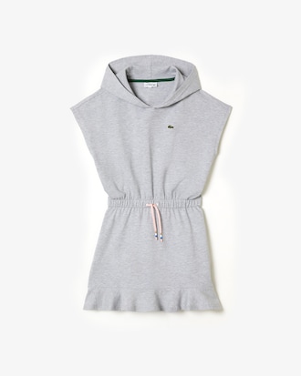 Kids' Stretch Piqu&eacute; Sleeveless Sweater Dress
